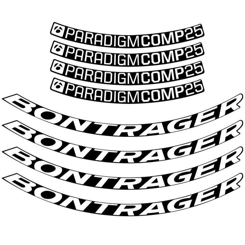 棒槌哥Paradigm贴纸Comp 25轮组公路车贴AL 3车轮装饰