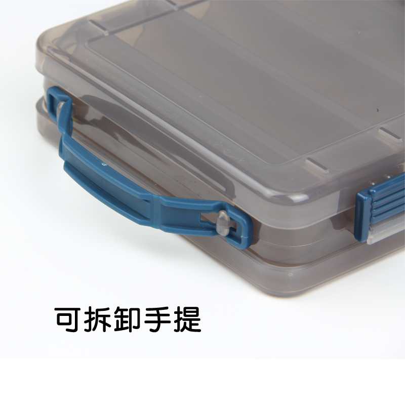 钓元素路亚盒假饵盒大号层多功能配件盒钓鱼配件盒路亚箱