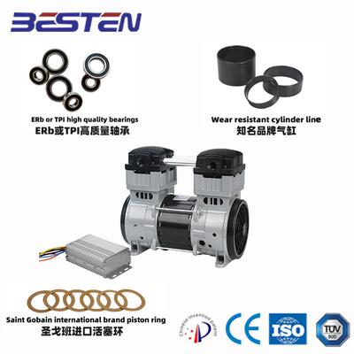 直流空压机制氧机更静更洁净耐用6BST15008-2BST1500-DC4V60VV72V