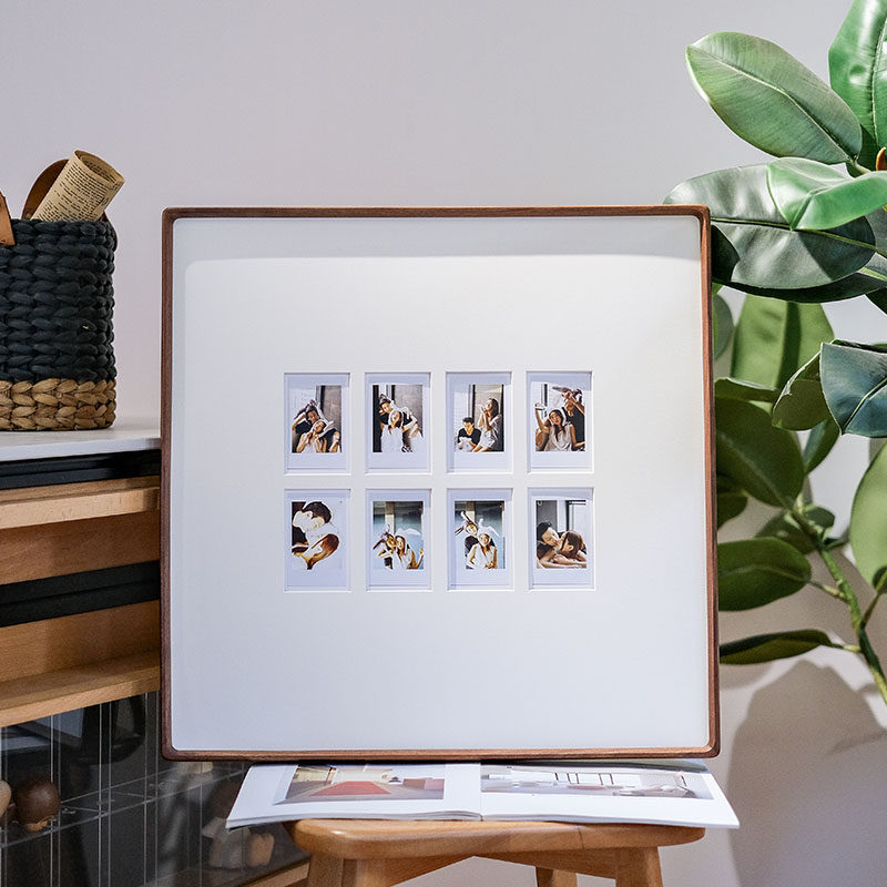 拍立得相框摆台diy定制洗照片8寸高级感打印图片装裱实木空框挂墙,家居饰品,相框/画框,淘宝优惠券,粉丝福利购,淘宝优惠卷