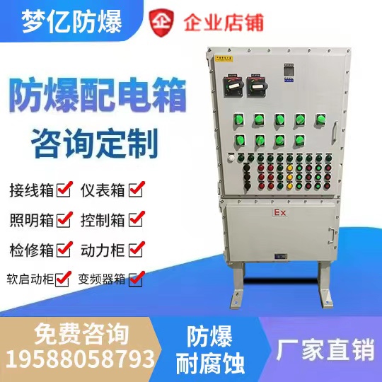 定制防爆控制柜碳钢不锈钢空箱接线仪表检修变频器控制柜
