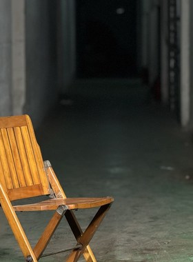 老上海家具折叠椅子旧椅子古董阳台椅子老旧装饰