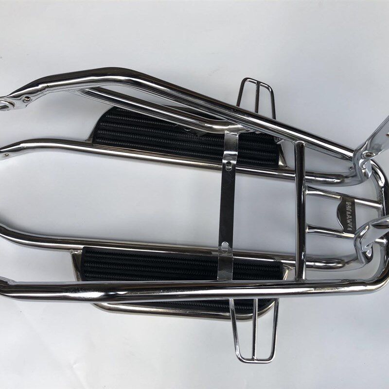 摩托车后货架加长脚踏板五羊WY125-A WY125-F老款五羊特厚三件套