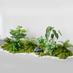 仿真青苔仿生苔藓人造草坪室内造景假草皮庭院青苔绿植布置装饰