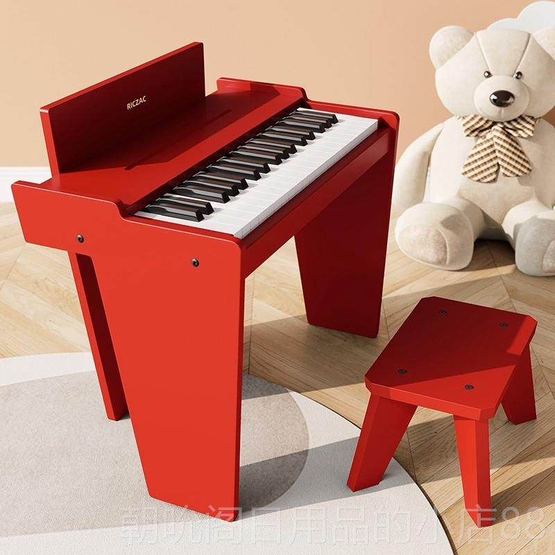 高档I德国RCAC木质儿童小琴电子琴玩具钢宝宝男Z孩女孩礼物家用初,玩具/童车/益智/积木/模型,电子琴玩具/儿童电子琴,淘宝优惠券,粉丝福利购,淘宝优惠卷