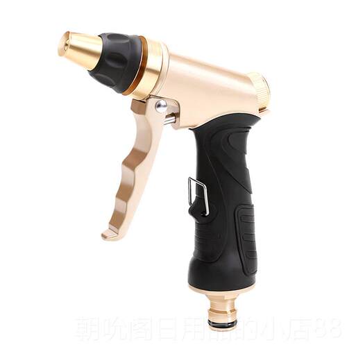 高档家冲用纯铜金属枪合金高压汽洗车浇水浇花洗车水喷头神器清洁