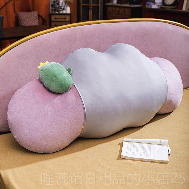 高档床头靠拆垫靠多枕超软枕头卧床上大靠背功能抱枕女室生睡觉可