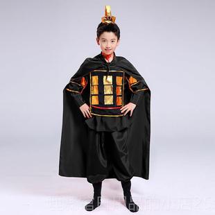 高档儿童儿童节木兰，戏表演服装木江桂英花木兰舞蹈花服装，军人