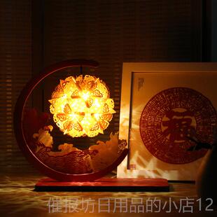 正品上了故宫锦鲤纸雕灯灯工DIY新创意折纸灯小手夜情人节女生日