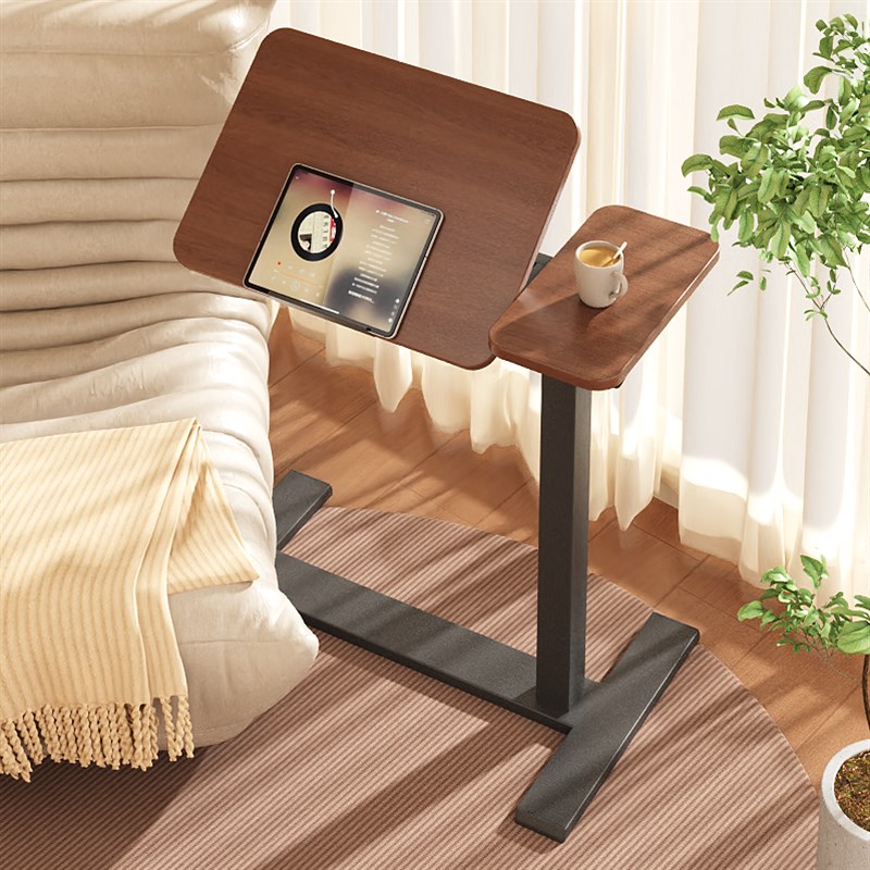 可移动升降床边桌家用沙发边几笔记本电脑桌折叠小桌子工作台书桌