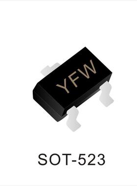 数字三极管 DTA123JE SOT-523封装印字 E32 YFW/佑风微