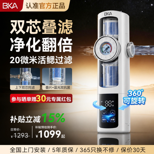 BKA智能前置全屋家用自动反冲洗