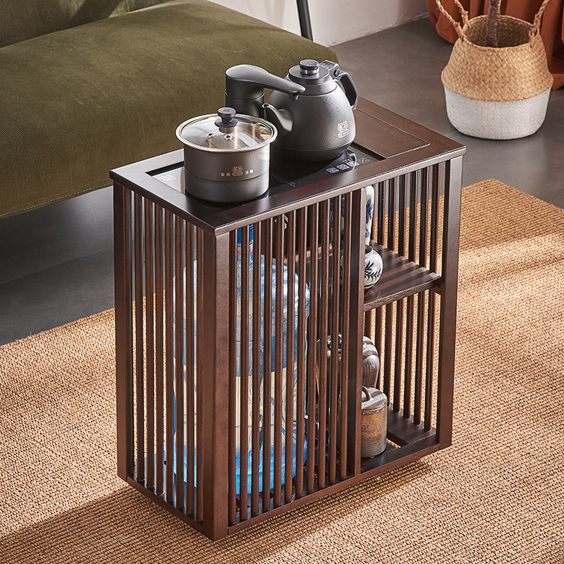 整装实木茶台可移动泡茶柜沙发边几茶架阳台茶桌烧水壶一体泡茶几,住宅家具,角几/边几,淘宝优惠券,粉丝福利购,淘宝优惠卷