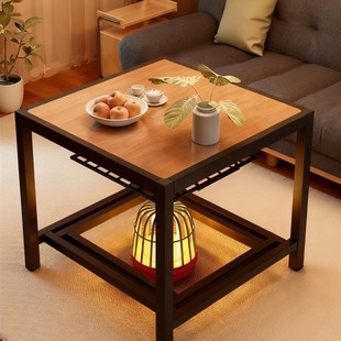 烤火桌2025新款可折叠取暖桌子家用正方形多功能冬季烤火架小茶几