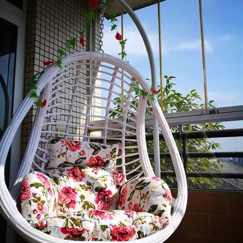 小户型单人吊椅家用阳台吊篮椅子藤椅懒人室内秋千公主摇篮摇摇椅,住宅家具,吊篮/吊椅,淘宝优惠券,粉丝福利购,淘宝优惠卷