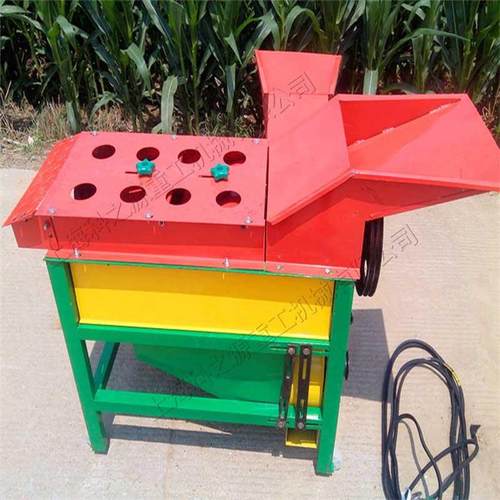 玉米剥皮脱粒机 小型滚筒式玉米种子分离设备 旋转甩锤棒子扒粒机