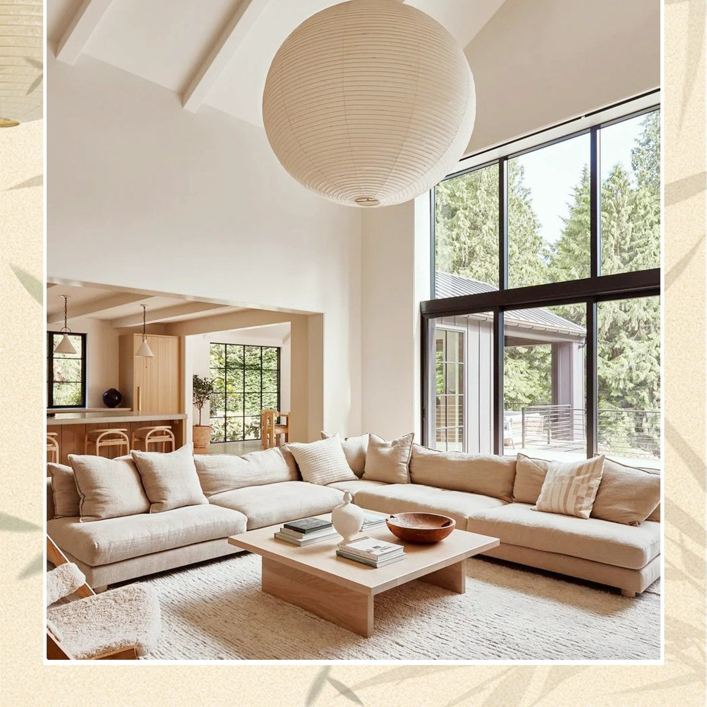 Akari野口勇日式宣纸客厅吊灯