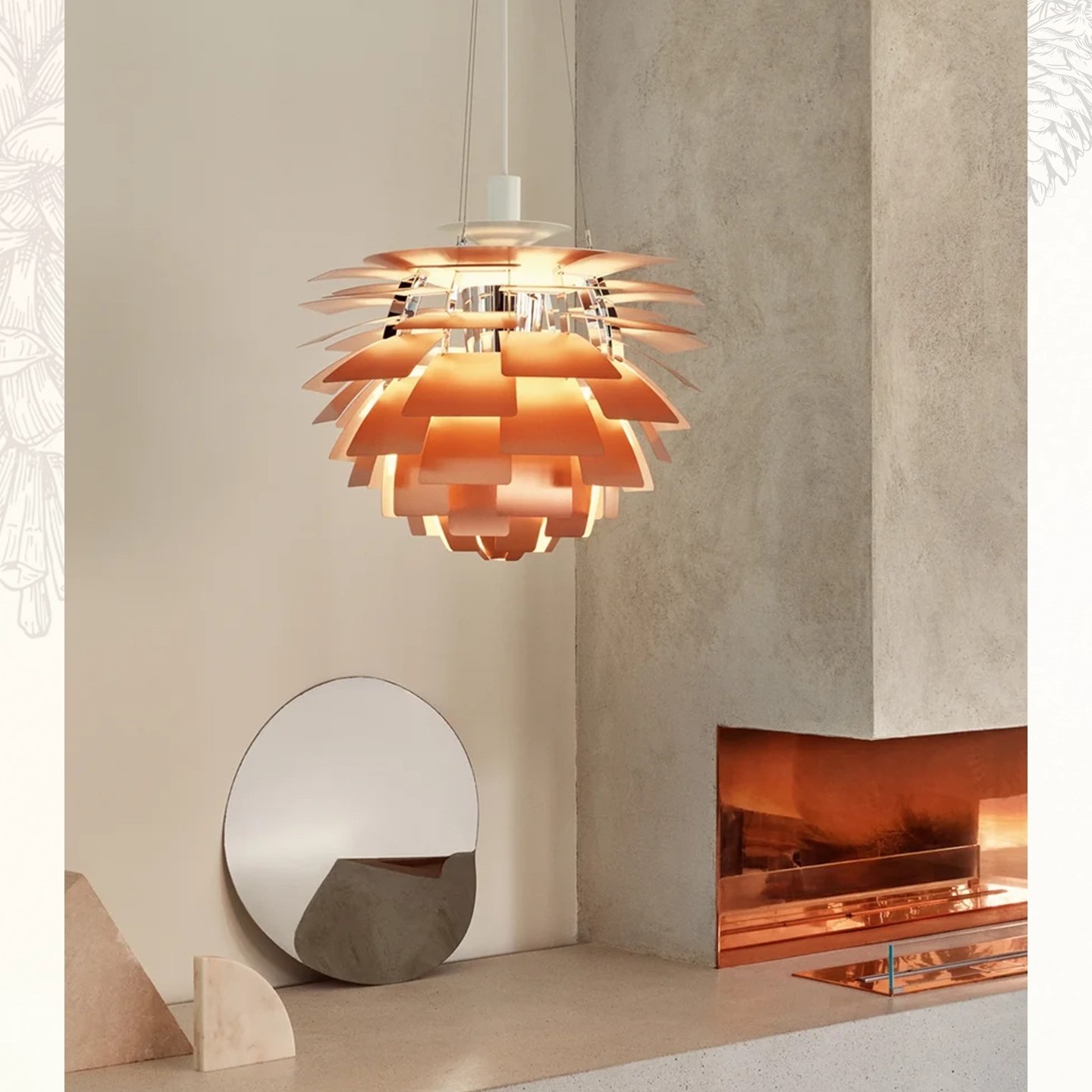 丹麦ph松果吊灯北欧餐厅吊灯