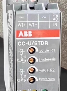 ABB CC-U/STDR 1SVR040011R2500 1SVR040010R0000继电器