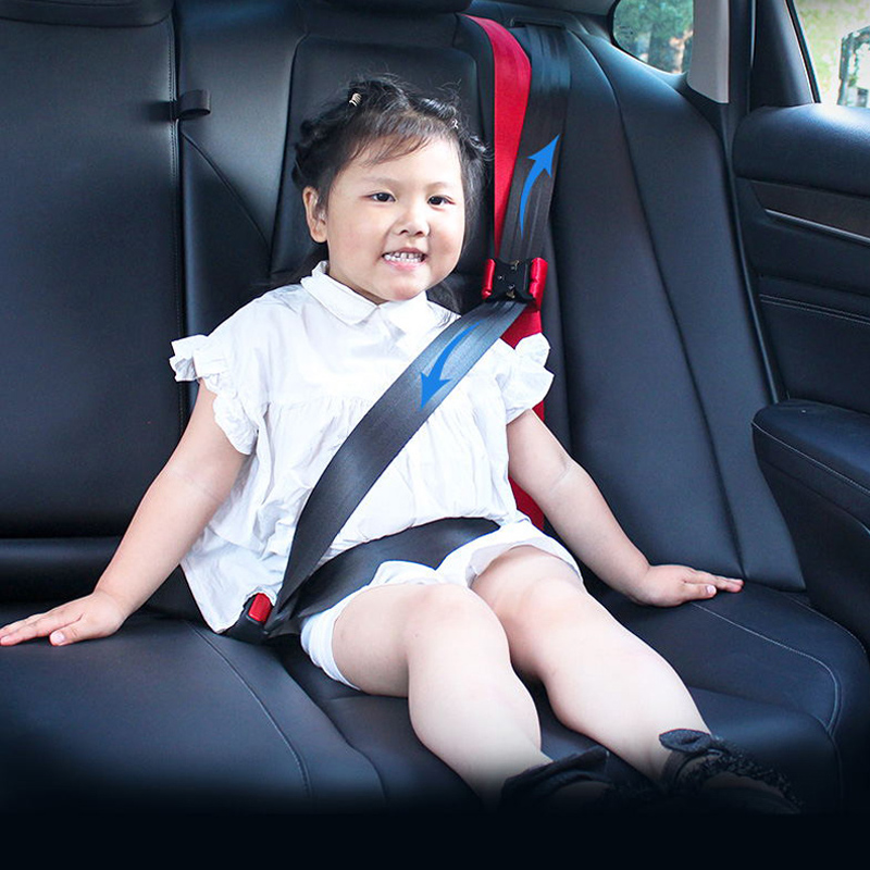 简易可携式儿童安全带调节固定器宝宝辅助防勒脖限位绑带安全座椅
