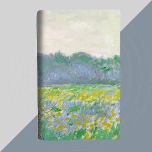 莫奈名画油画定制书衣笔记A5布面书衣a6日记本书套手帐本子记账本