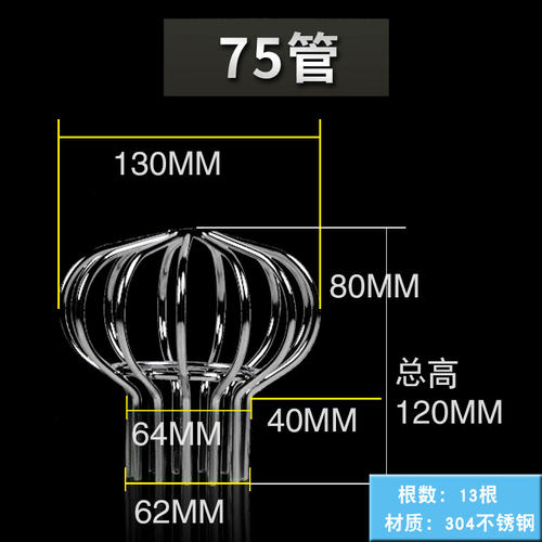 天台地漏屋顶阳台花园排下水管过滤网防堵网线罩50/75/110/160管