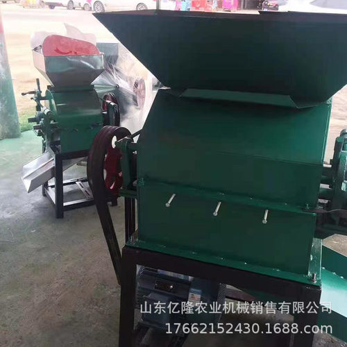 五谷杂粮磕瓣机高粱核桃仁破碎机玉米酿酒用破碎机
