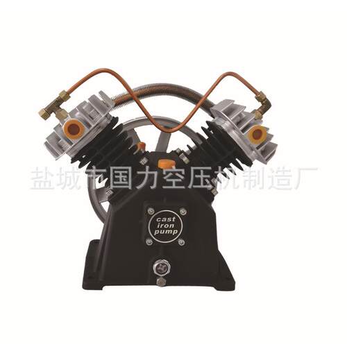 厂家供应大丰3065缸盖卸荷活塞皮带轮式空压机机头