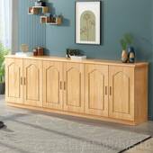 中式 高档实木电视柜储物柜收柜纳柜地柜高款 置物简在约现餐边柜