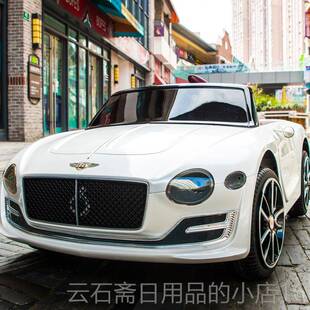 高档贝瑞佳宾具利儿童汽车四电轮带遥控跑车动男女宝宝小孩玩车可