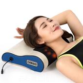 高档多功能部按摩器肩背腰部脖神子全身电动捶腰仪家枕头颈椎用疏