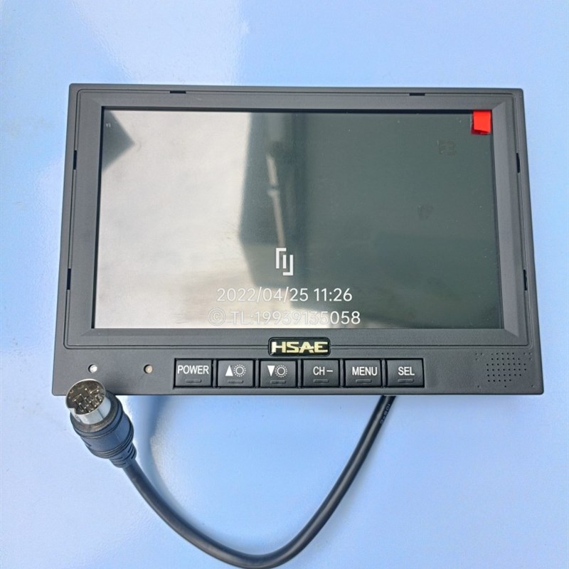 宇通客车配件宇通校车客车监控倒车屏倒车7寸显示屏391-00379