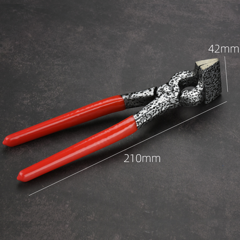 平口钳折边工具 好用不精致 皮艺钳子捏边皮革制作钱包手工DIY边