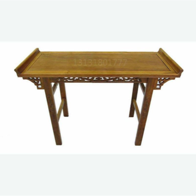供桌明清仿古实木条几客厅雕花条案阳台翘头案玄关台供台佛台
