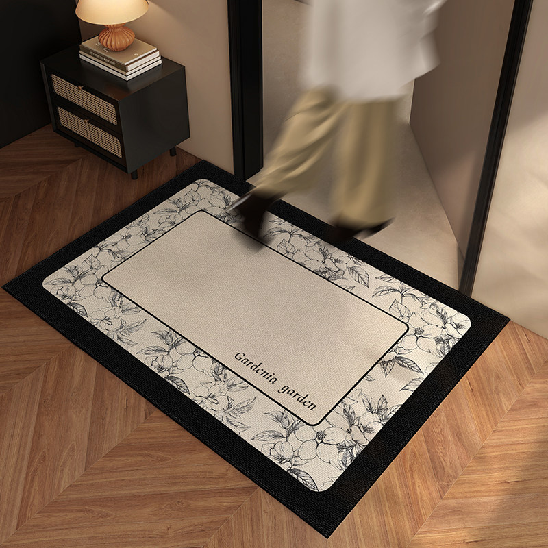 现代简约家用入户门垫防滑耐脏进门地垫玄关大门口地毯垫门前垫子