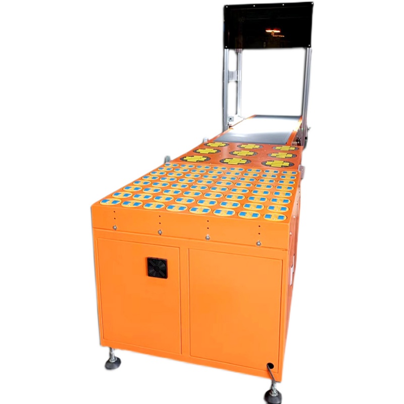 摆轮分拣机滚轴摆向机分道设备斜摆轮自动转向机90度转盘式分拣机