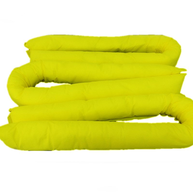 化学品泄漏吸附条吸附袜吸油吸酸棉条实验室试剂泄漏围堵应急装备