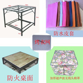 烤火桌子家用折叠烤火架多功能烤火桌子双层不锈钢烤火架子取暖桌