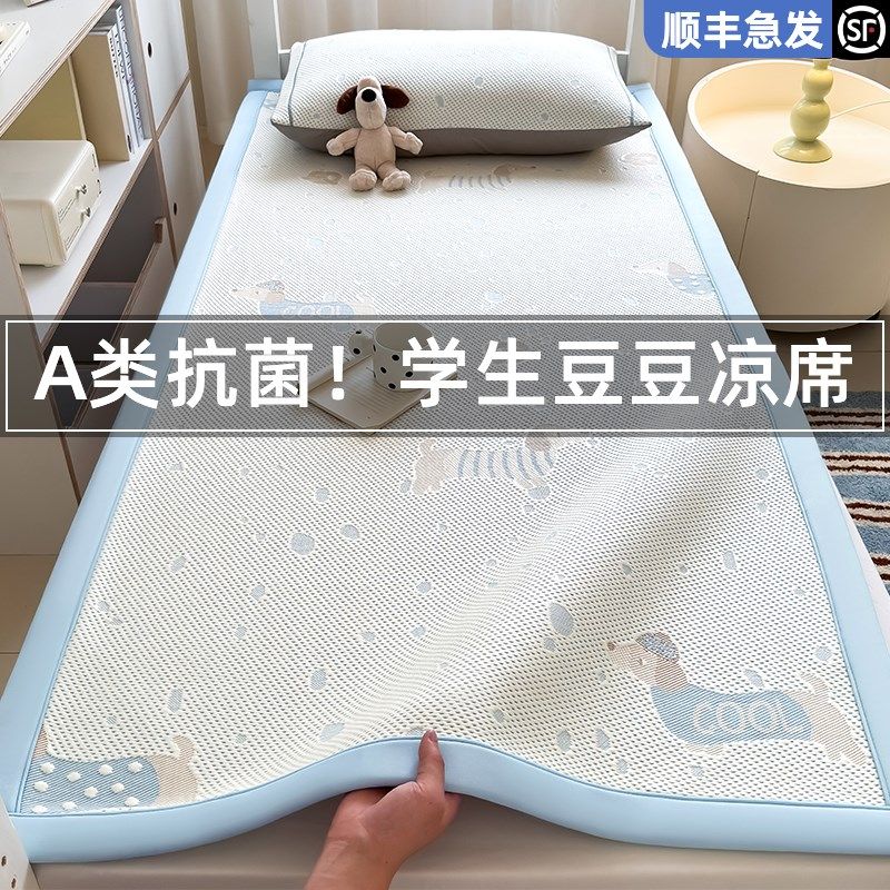 夏天冰丝凉席2025新款夏季90190住校学生宿舍单人床专用空调席a
