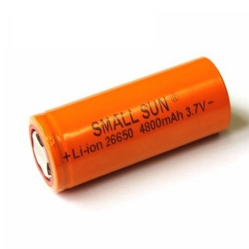 smallsun/小太阳强光手电电池26650锂电池可充大容量4800mAh3.7v