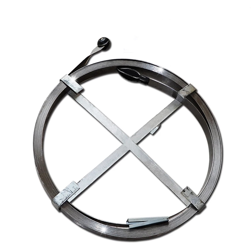 室外通下水道疏通钢带铁片30米扁铁管道钢板钢片钢条工具疏通器