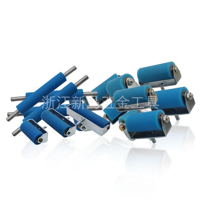 木工机械配件 包覆机送料轮带轴承胶辊支架硅胶轮压轮/0/70/