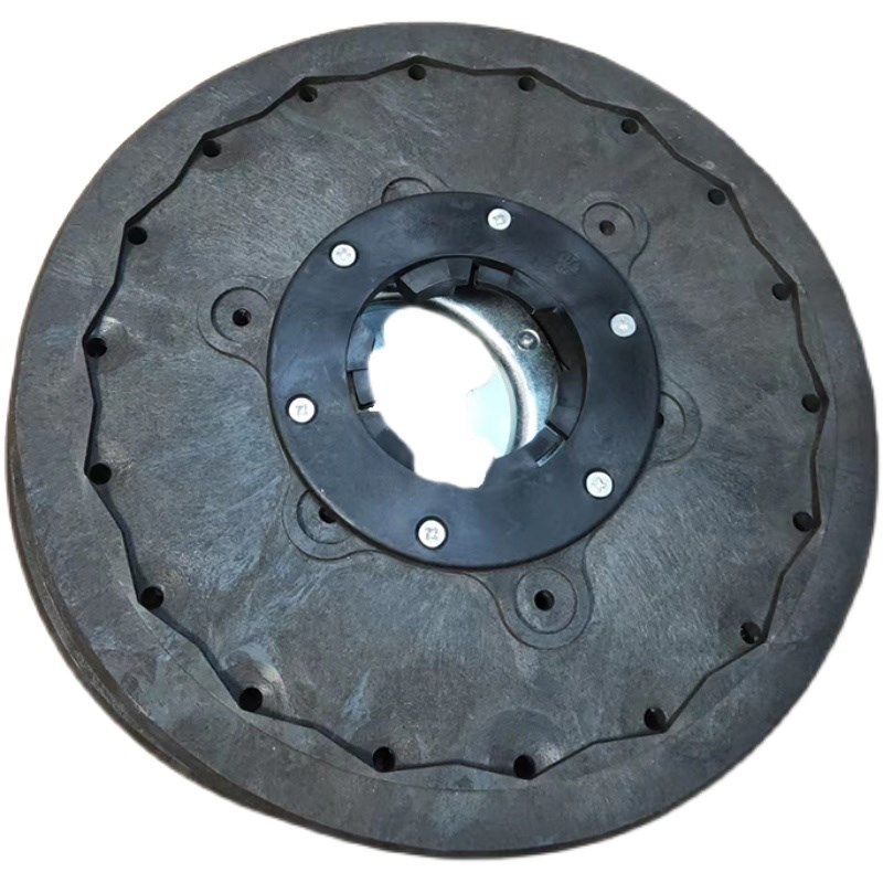 白云洁霸刷地机钢丝刷洗毛石175刷子17寸粗丝钢丝刷洗地机钢丝刷