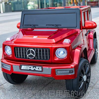 正品童电动汽车四轮越野遥控玩车具车可坐人大小男儿女孩双驱宝宝