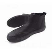 025秋冬新时尚 拖鞋 2真皮羊毛衬里暖二棉男磨皮砂鞋 正品 牛高帮时尚