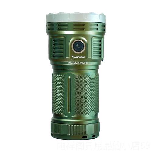 正品2000流明 W S94 广域外搜索强户光手电 长续航防水0高亮带把B