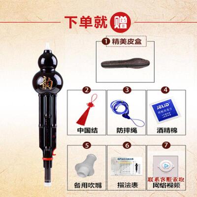 正品民丝葫芦初学者c调降b调成人小学生儿族童初学入吹门奏乐器葫