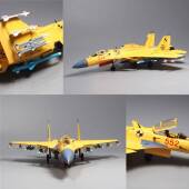 歼72 正品 481载5战 斗机模型合金彷真1舰飞机退伍礼物军事纪