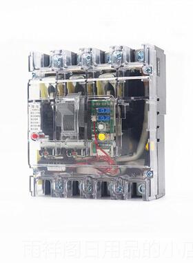 正品1透明塑壳漏电1600a断器RMM1L-00A40路A三相四线漏电保护空气