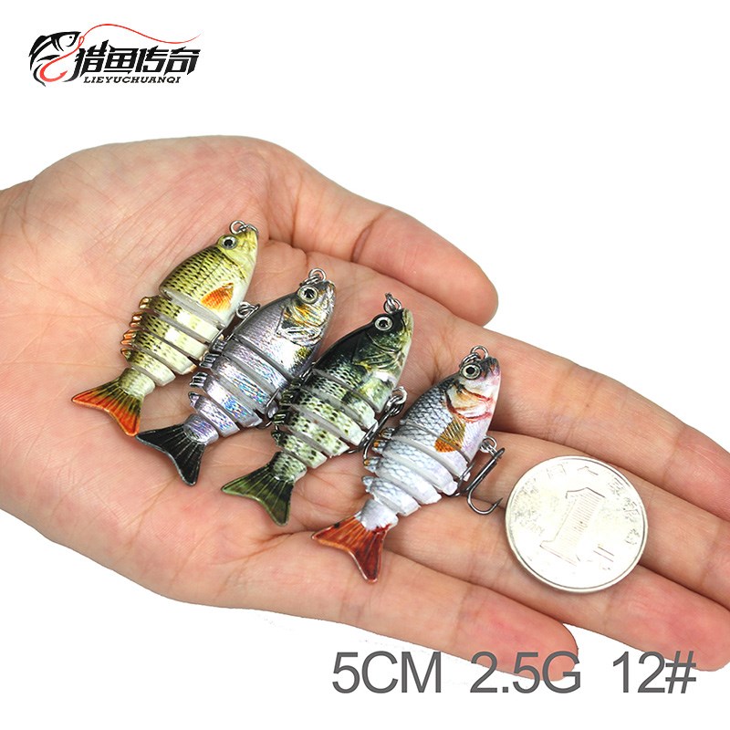 远投仿真鱼饵海钓硬饵路亚装海水淡水垂钓翘嘴黑鱼多节路亚鱼饵